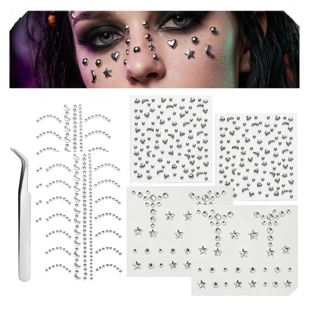 Body Jewelry Piercing - Sahte Piercing Topları Burun Çivisi Sahte