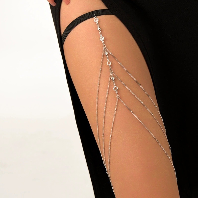 Body Jewelry Leg Chain - 2025 Yeni Kadın Bohemian Uyluk Zinciri