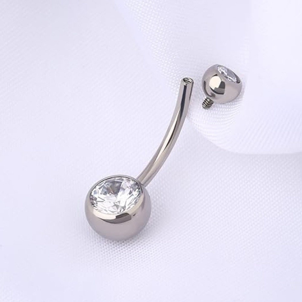 Body Jewelry Materials - Yüksek Kaliteli Titanyum Malzeme Göbek Piercingleri