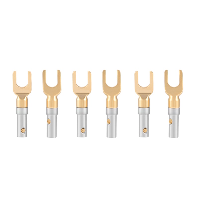 Body Jewelry 4 U - 6 Adet Altın Kaplama 4mm Muz