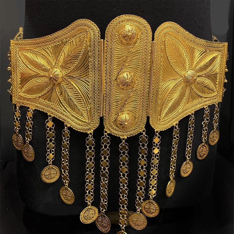 Body Jewelry Gold Plated - Kürt Lüks düğün takısı Altın Kaplama