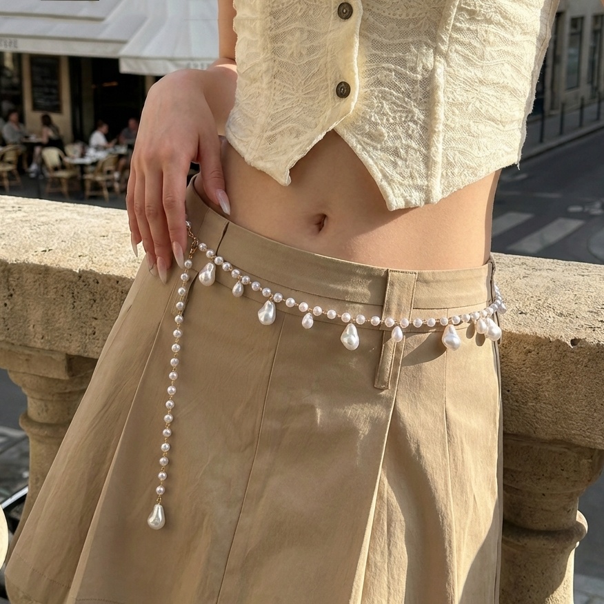 Body Jewelry Unique - Kadınlar için Lüks Fransız Tarzı Çift