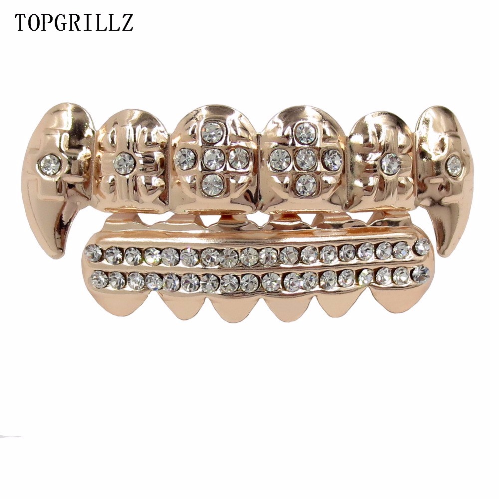 TOPGRILLZ gerçek gül altın ren - Body Jewelry Real Gold incelemesi ve fiyatı