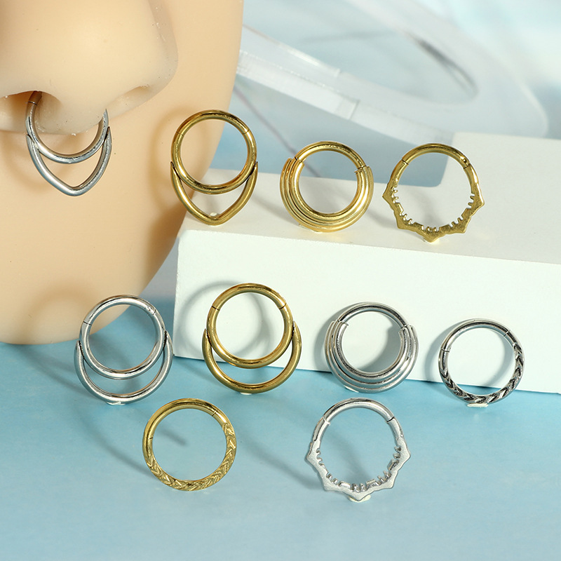 Burun Halkası Küpeleri Metal B - Body Jewelry Cartilage Earrings incelemesi ve fiyatı
