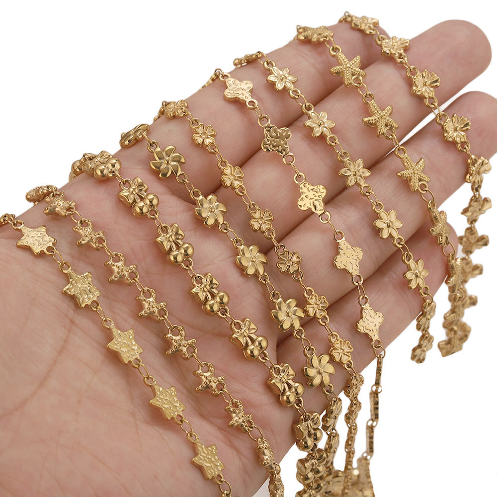 1 Metre Paslanmaz Çelik Çiçek  - Body Jewelry Chain incelemesi ve fiyatı