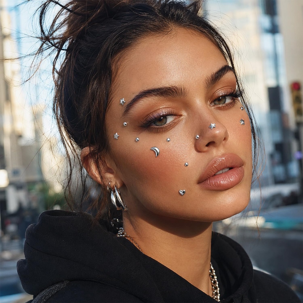 Sahte Piercing Topları Burun Ç - Body Jewelry Piercing incelemesi ve fiyatı