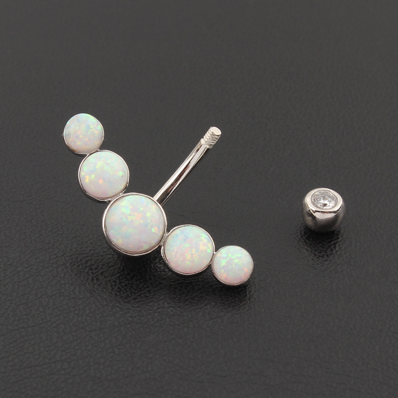 Göbek halkası 925 ayar gümüş m - Body Jewelry Materials incelemesi ve fiyatı