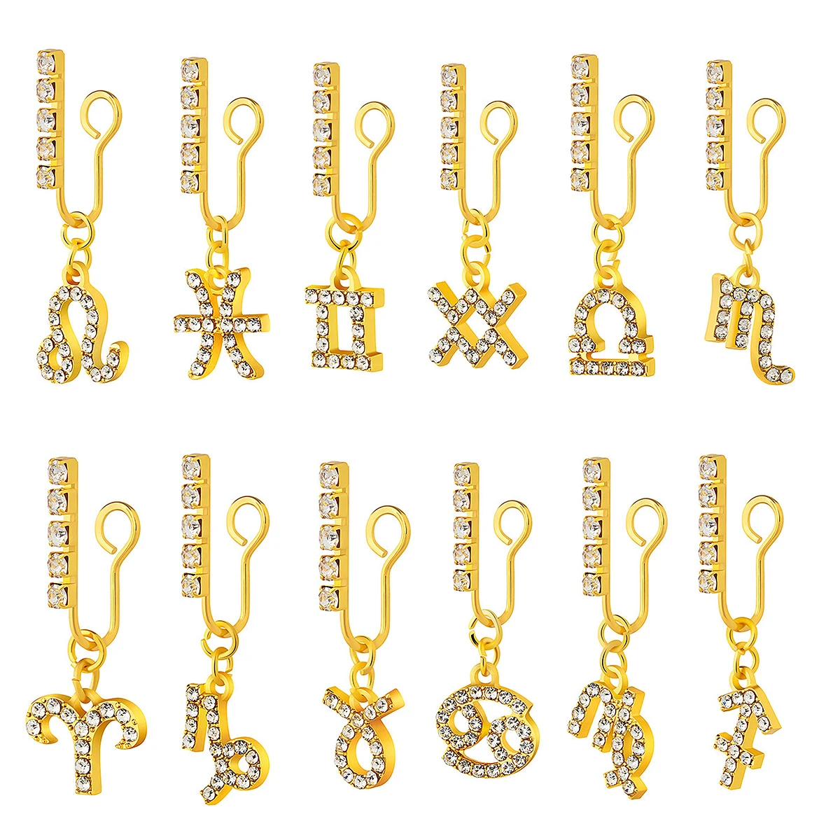 2 paket kulak klipleri Metal z - Body Jewelry Cartilage Earrings incelemesi ve fiyatı