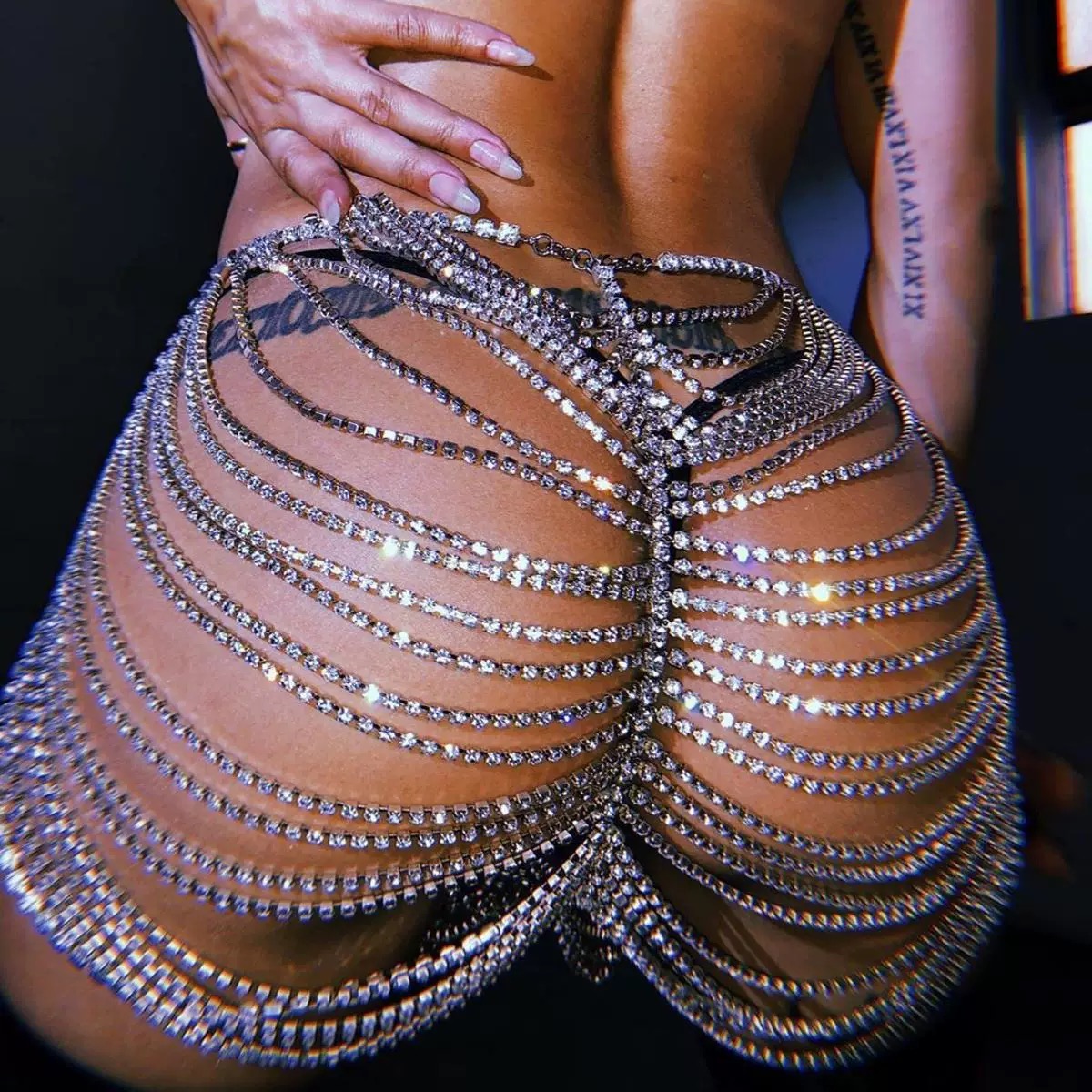 1 adet Seksi Moda Takma Taşlı  - Body Jewelry Dress incelemesi ve fiyatı