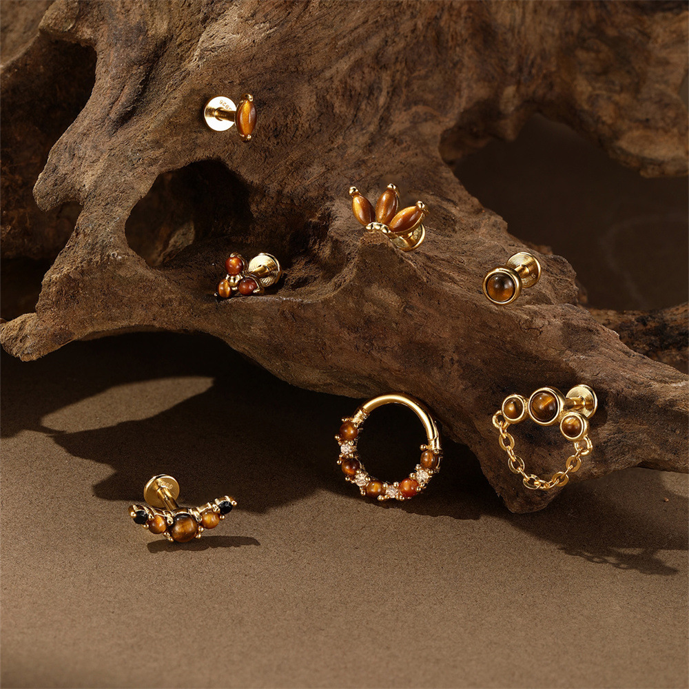 Glowshe 100% 925 ayar gümüş ka - Body Jewelry Cartilage Earrings incelemesi ve fiyatı