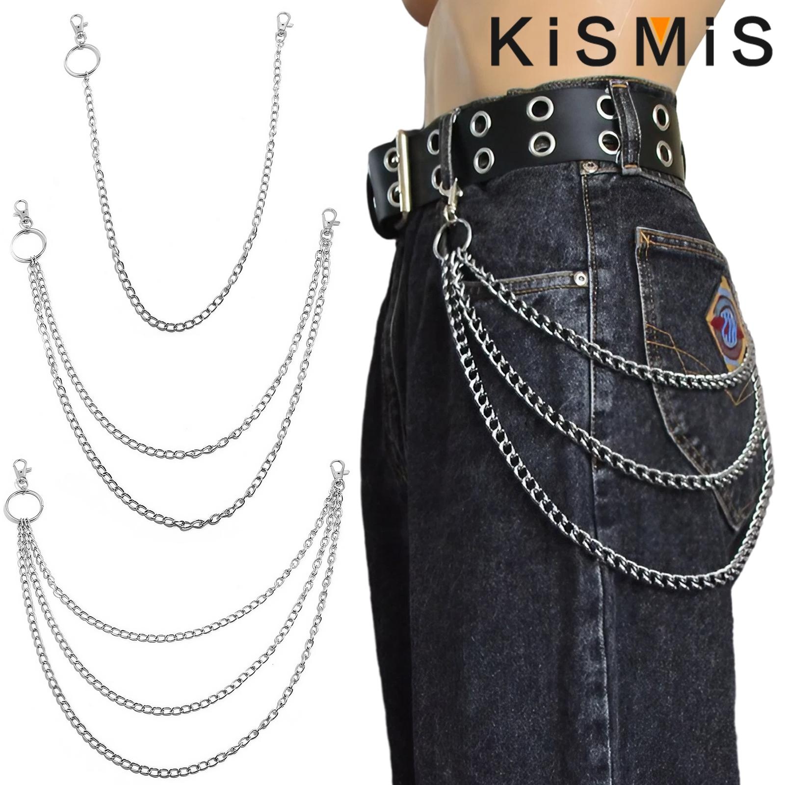 KISMIS 1 PC Punk Sokak anahtar - Body Jewelry Leg Chain incelemesi ve fiyatı