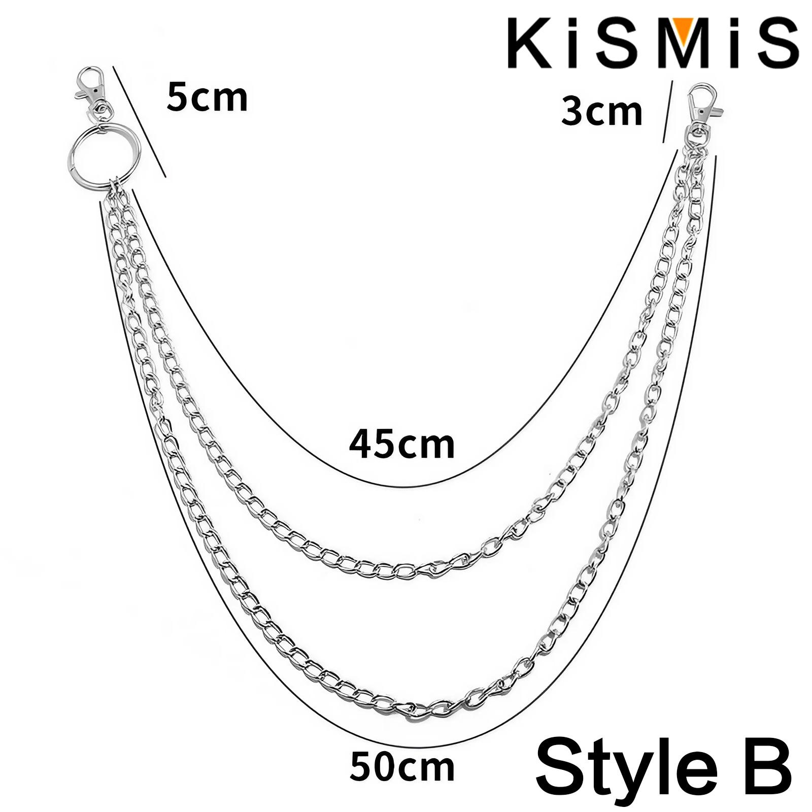 KISMIS 1 PC Punk Sokak anahtar - Body Jewelry Leg Chain incelemesi ve fiyatı