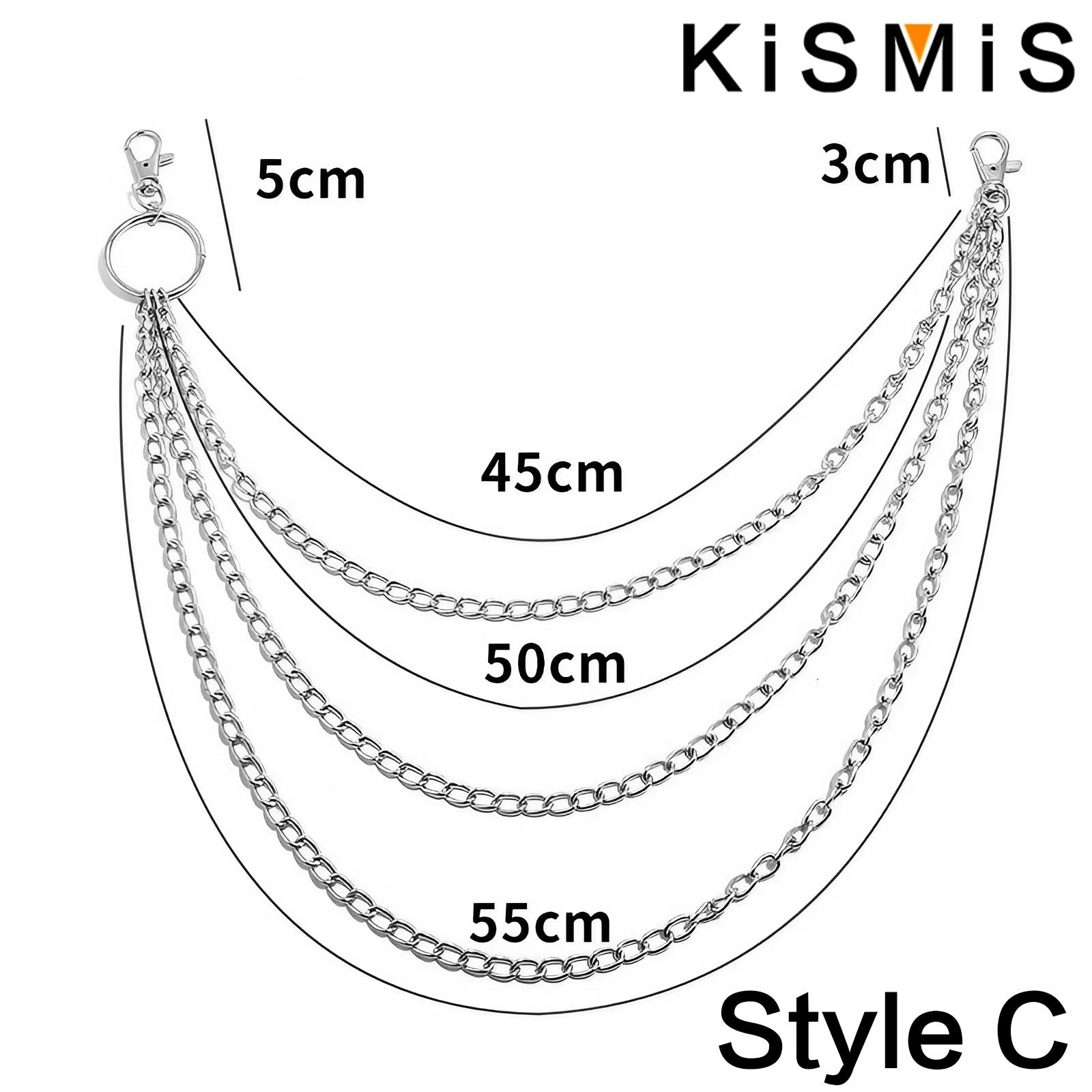 KISMIS 1 PC Punk Sokak anahtar - Body Jewelry Leg Chain incelemesi ve fiyatı