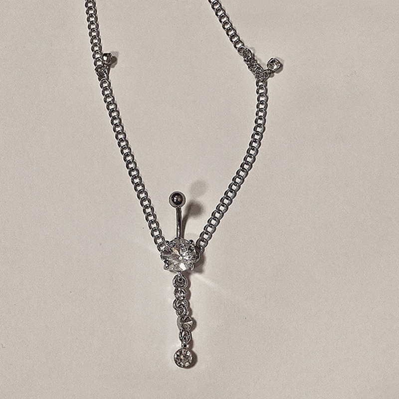 Göbek Piercing Kolyesi Bel Zin - Body Jewelry Leg Chain incelemesi ve fiyatı
