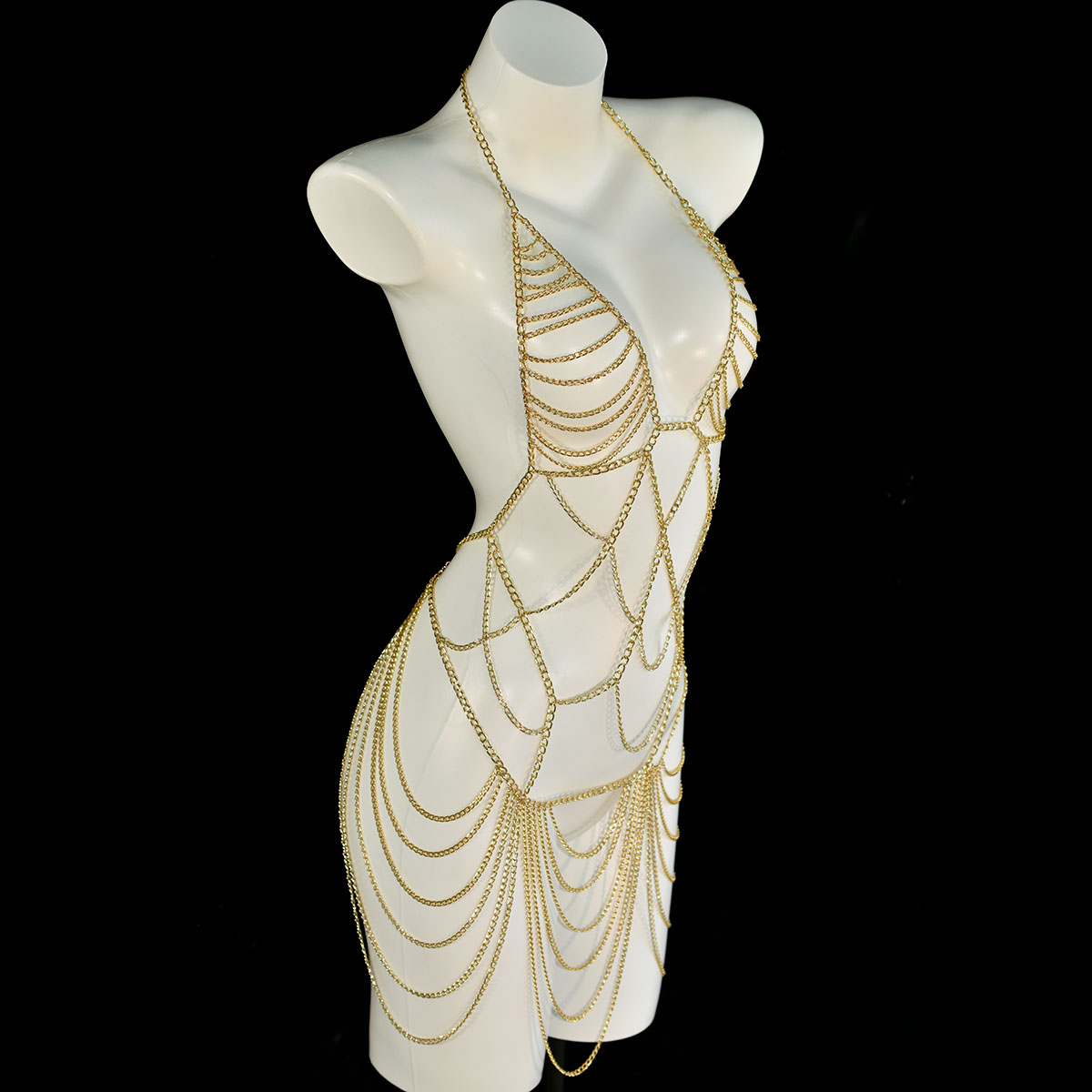 Ağır Sanayi Lüks Uzun Metal Pü - Body Jewelry Dress incelemesi ve fiyatı