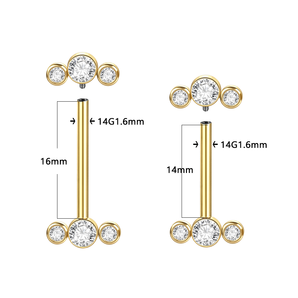 1/5 adet G23 titanyum PIERC al - Body Jewelry Changing Kit incelemesi ve fiyatı
