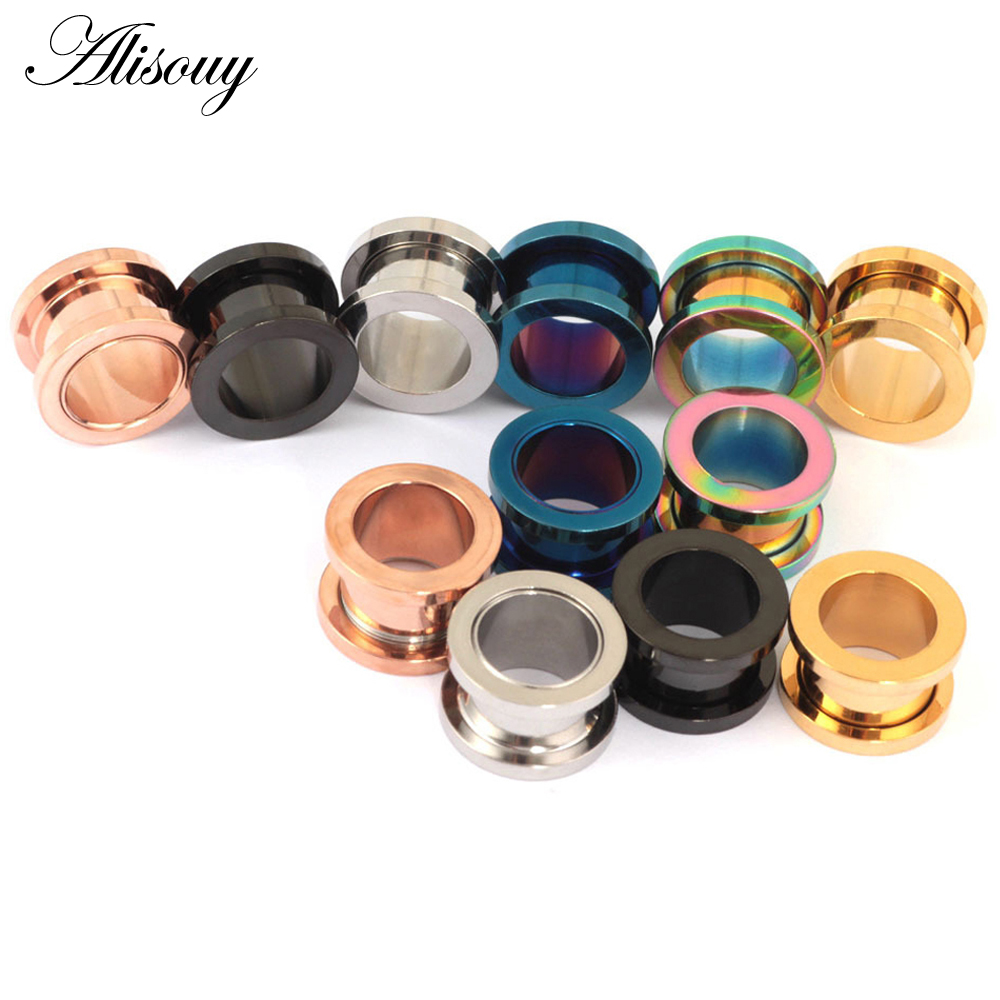 1 adet 2mm-25mm Paslanmaz Çeli - Body Jewelry Ear Gauges incelemesi ve fiyatı