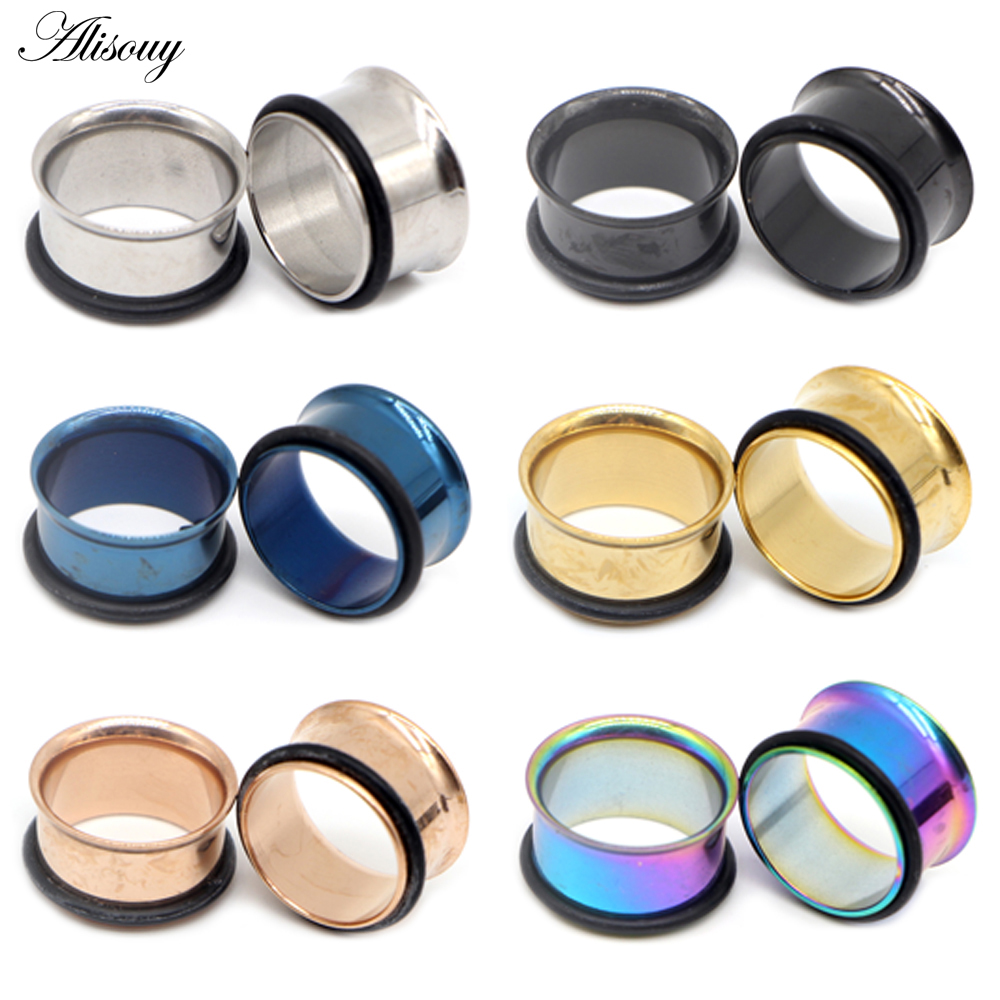 1 adet 2mm-25mm Paslanmaz Çeli - Body Jewelry Ear Gauges incelemesi ve fiyatı