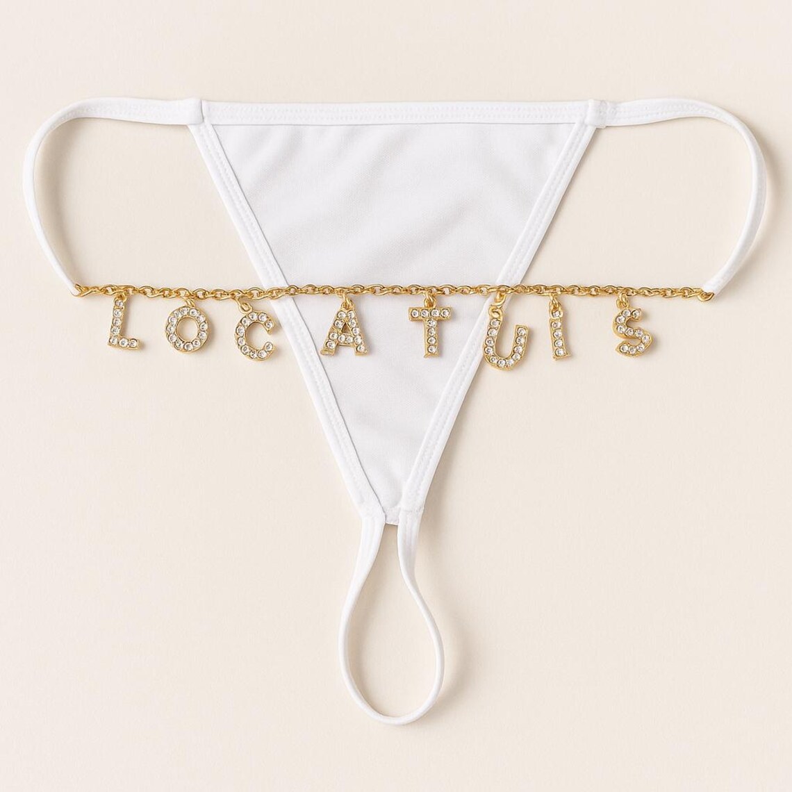 Özel Zincir Tanga Adı Harfler  - Body Jewelry Names incelemesi ve fiyatı