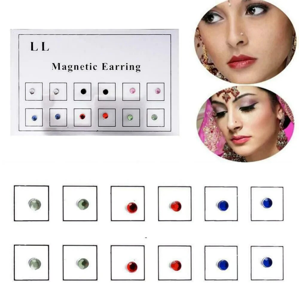 12 adet/kart sahte dolandırıcı - Body Jewelry Cartilage Earrings incelemesi ve fiyatı