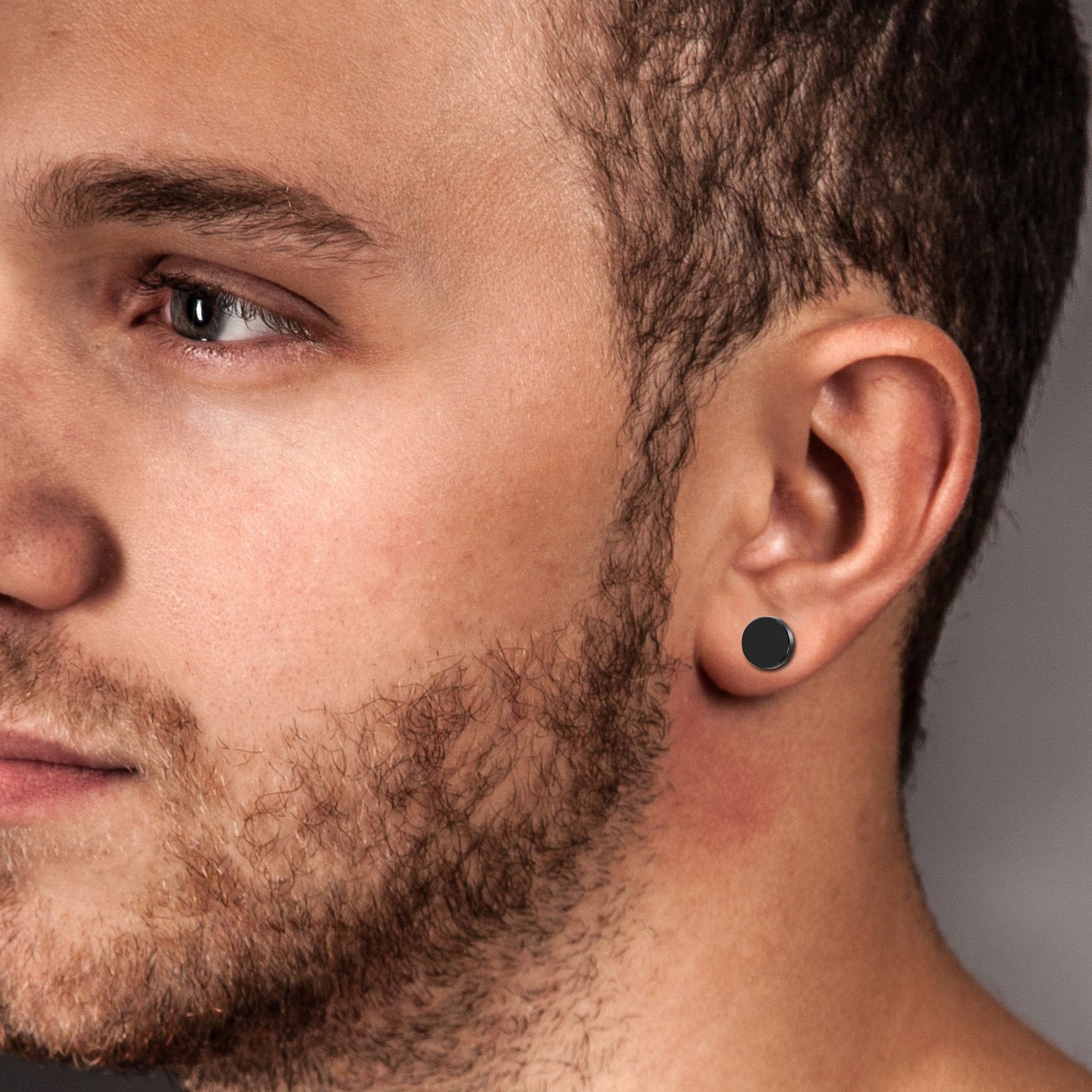 2 adet/6 adet siyah paslanmaz  - Body Jewelry Ear Gauges incelemesi ve fiyatı