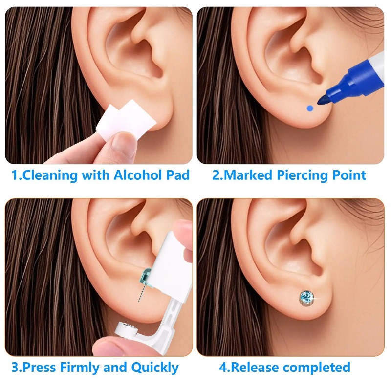 Tek Kullanımlık Steril Kulak D - Body Jewelry Cartilage Earrings incelemesi ve fiyatı