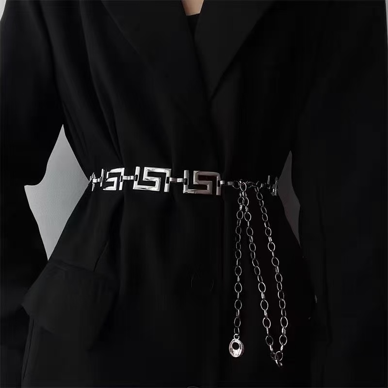 Yunan Anahtarı Geometrik Bağla - Body Jewelry Dress incelemesi ve fiyatı