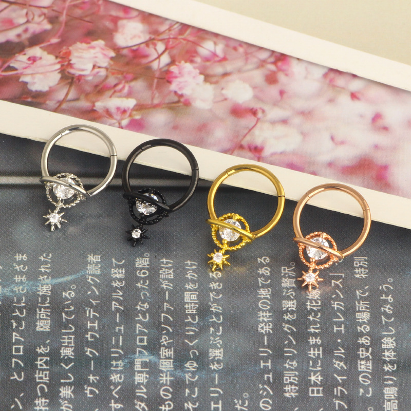 Septum Halkaları Gezegen Takıl - Body Jewelry Cartilage Earrings incelemesi ve fiyatı
