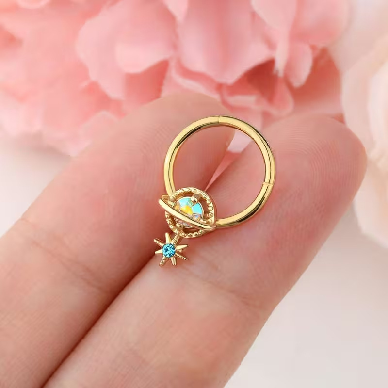 Septum Halkaları Gezegen Takıl - Body Jewelry Cartilage Earrings incelemesi ve fiyatı