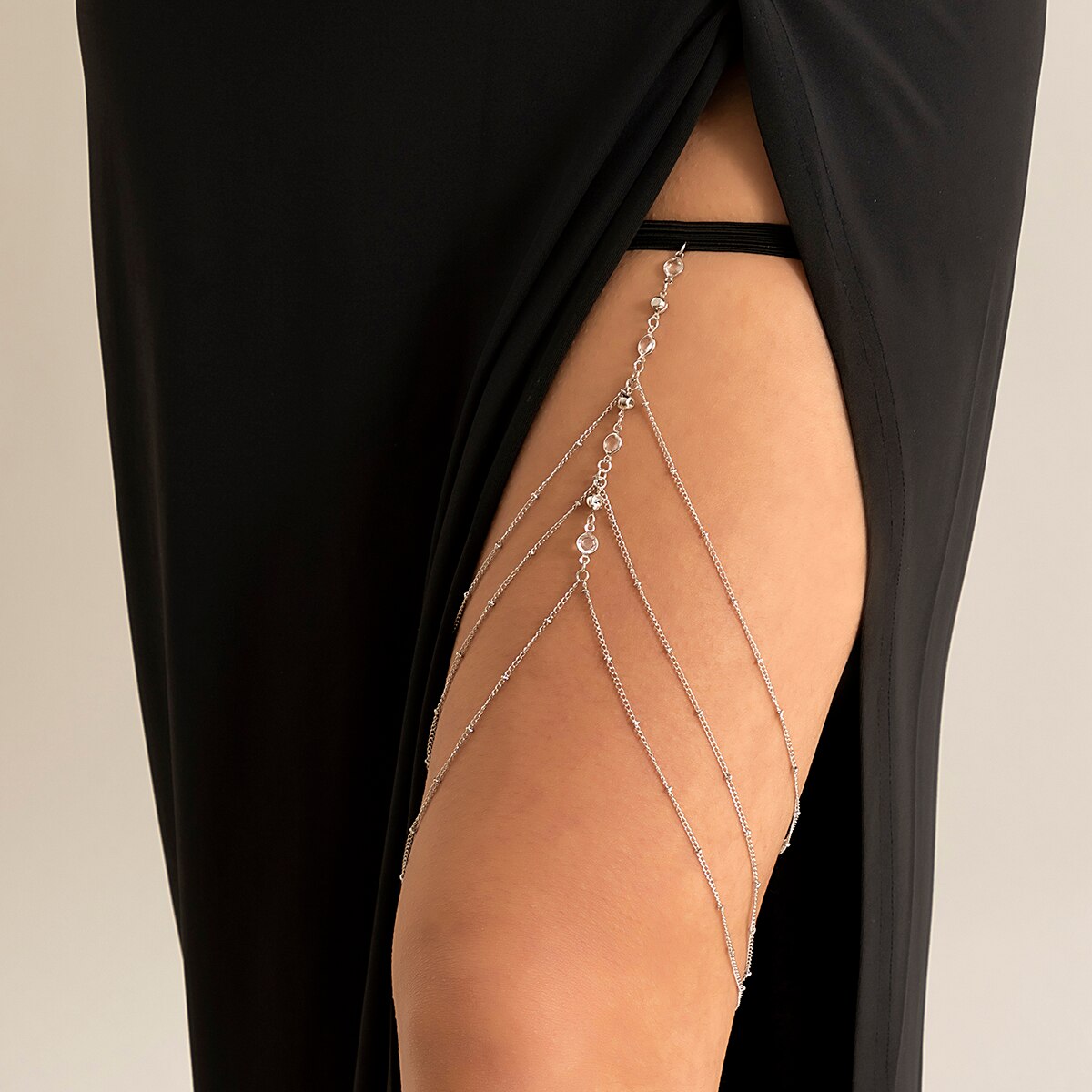 Boho elastik bant kristal baca - Body Jewelry Dress incelemesi ve fiyatı