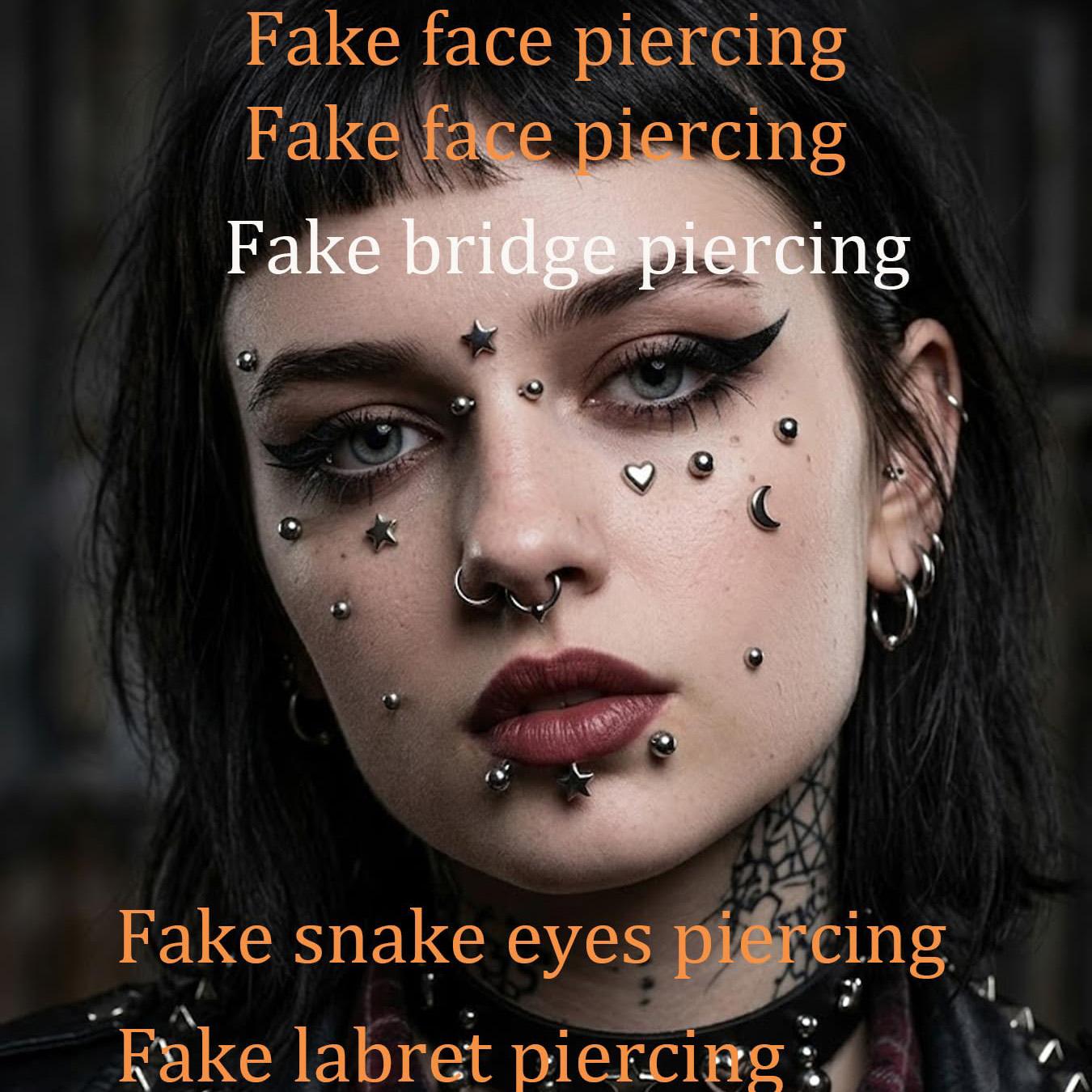 Sahte Piercing Topları Burun Ç - Body Jewelry Piercing incelemesi ve fiyatı