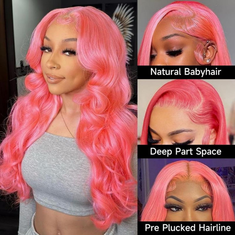 Pembe İnsan Saçı Peruk, Dövme  - Body Jewelry Underwear incelemesi ve fiyatı