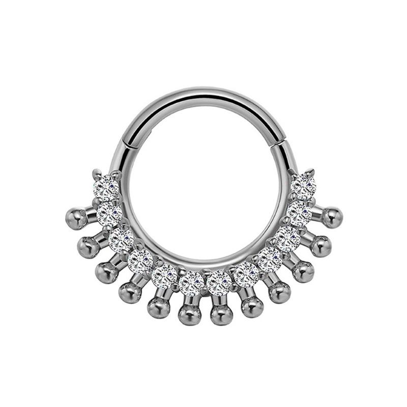 31BB Kristal Burun Kulak Kıkır - Body Jewelry Cartilage Earrings incelemesi ve fiyatı