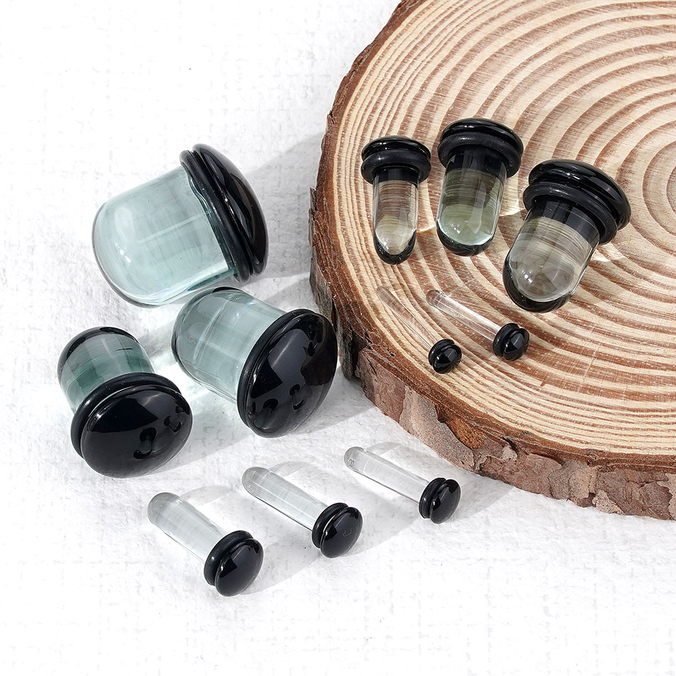 2 adet Cam Kulak Göstergeleri  - Body Jewelry Ear Gauges incelemesi ve fiyatı