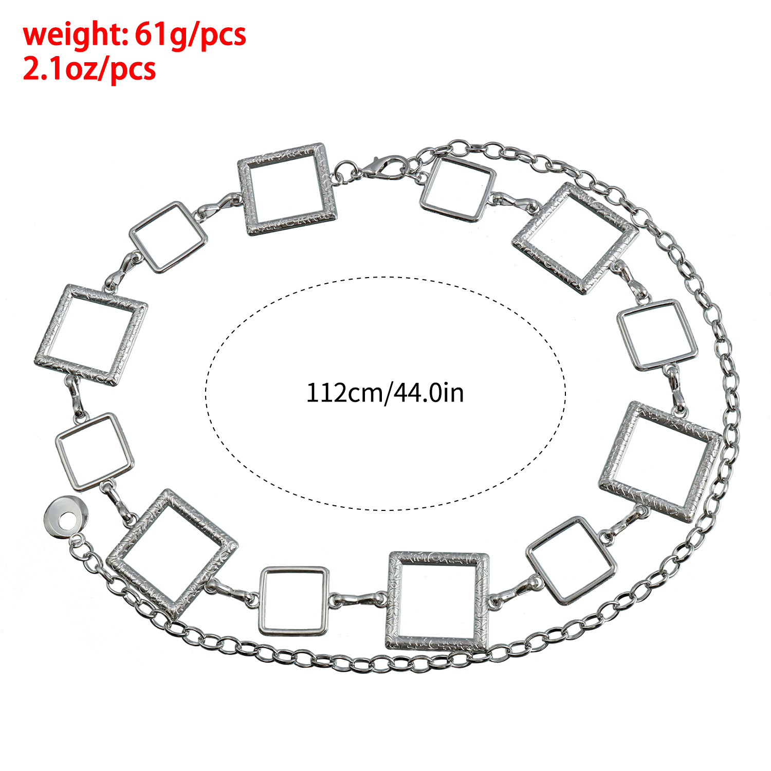 Geometrik Oyuk Kare Bel Zincir - Body Jewelry Dress incelemesi ve fiyatı