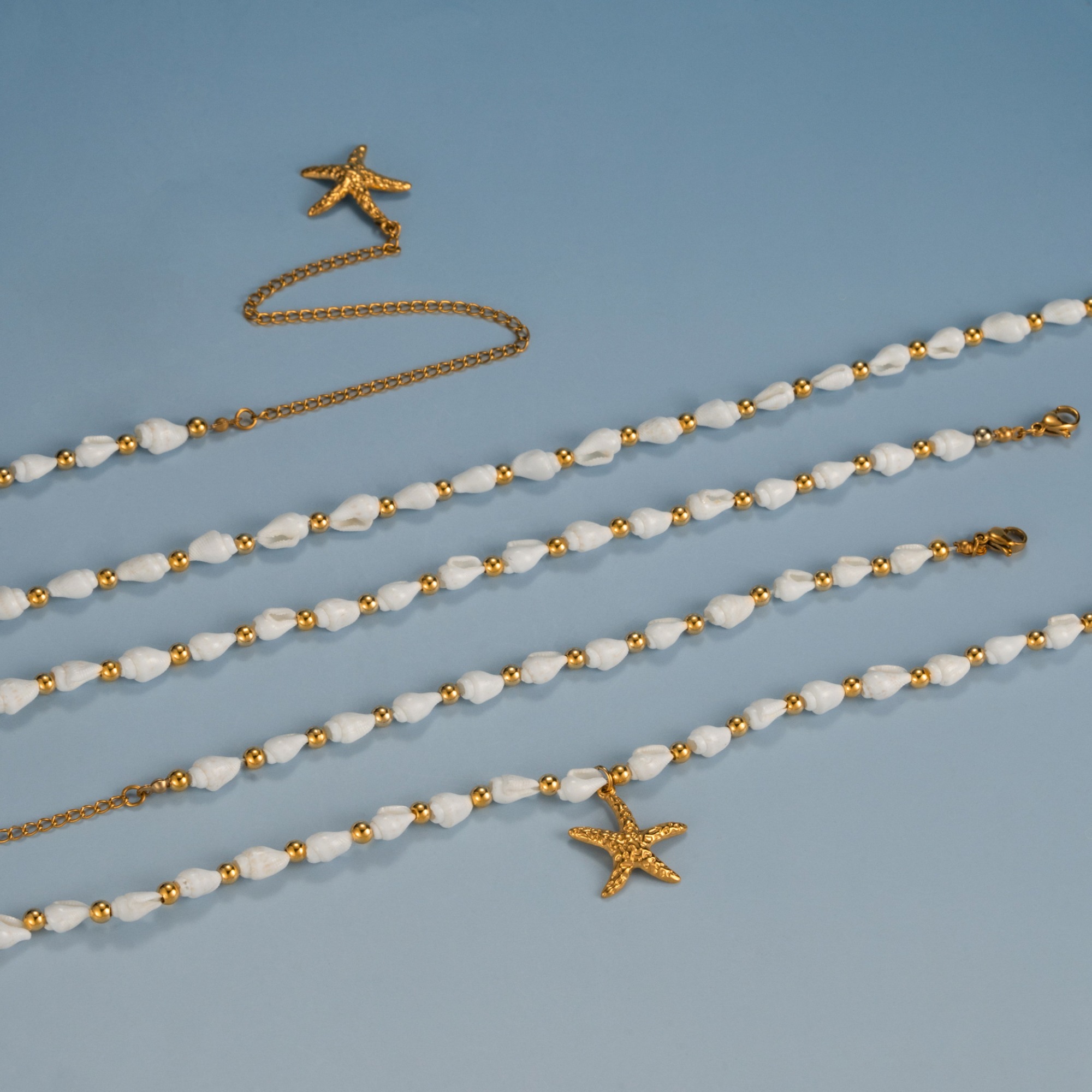 Tatlı Yaz Tatili Tarzı Paslanm - Body Jewelry Gold Plated incelemesi ve fiyatı