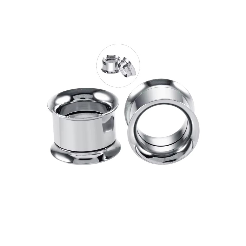 1 çift Paslanmaz Çelik Kulak T - Body Jewelry Ear Gauges incelemesi ve fiyatı