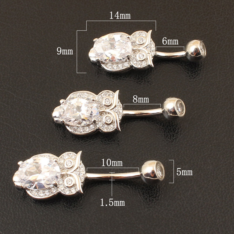 Göbek göbek piercingi gerçek 9 - Body Jewelry Materials incelemesi ve fiyatı