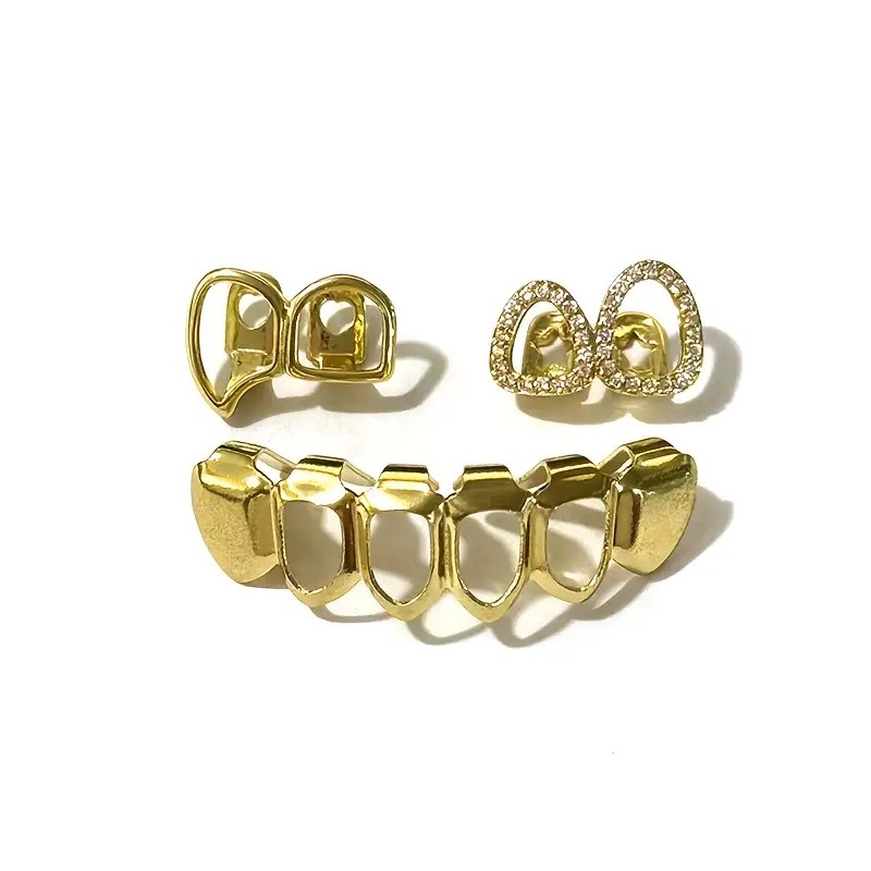 Hip-Hop Çift Boş Dişlerden Olu - Body Jewelry Changing Kit incelemesi ve fiyatı