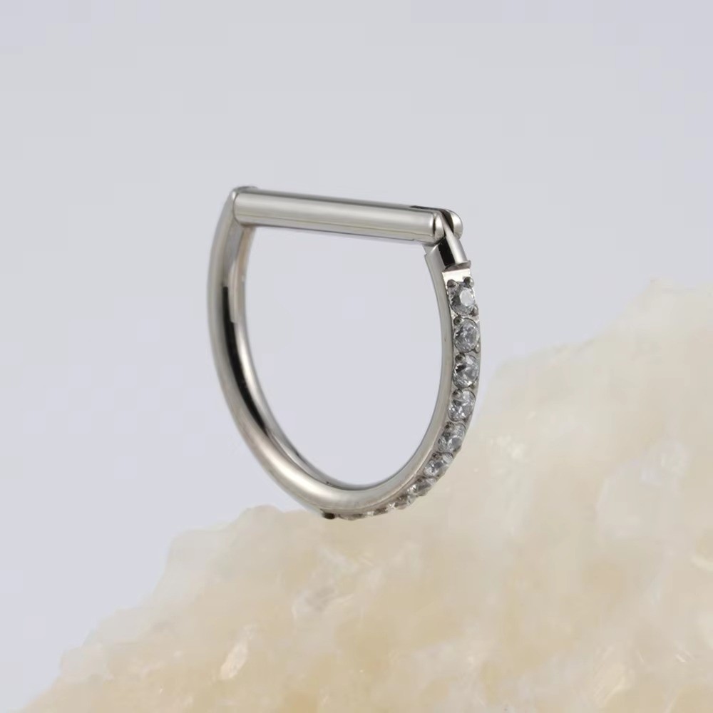 ASTM F136 Titanyum Septum Halk - Body Jewelry Materials incelemesi ve fiyatı