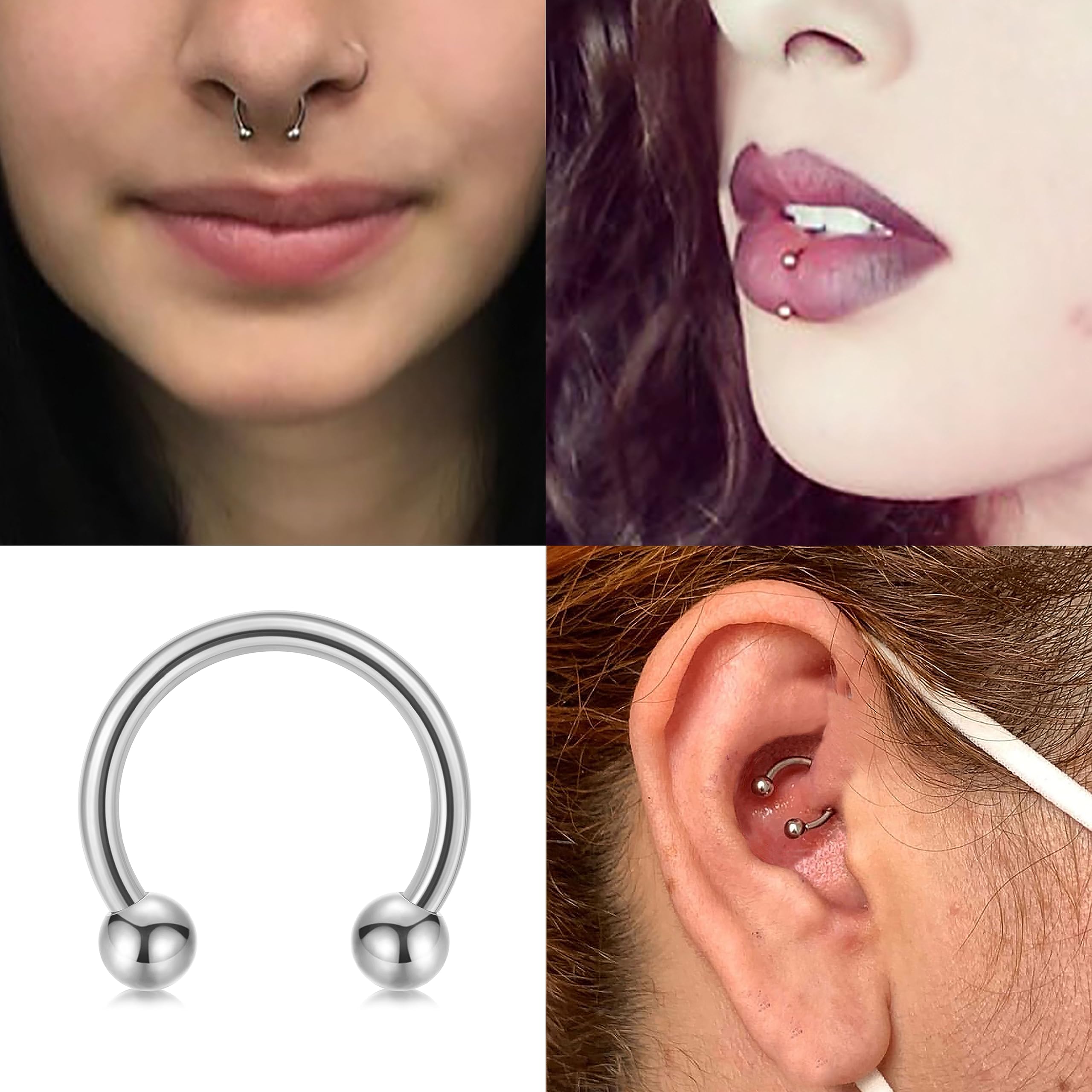 14G 16G Septum Takısı Cerrahi  - Body Jewelry Changing Kit incelemesi ve fiyatı