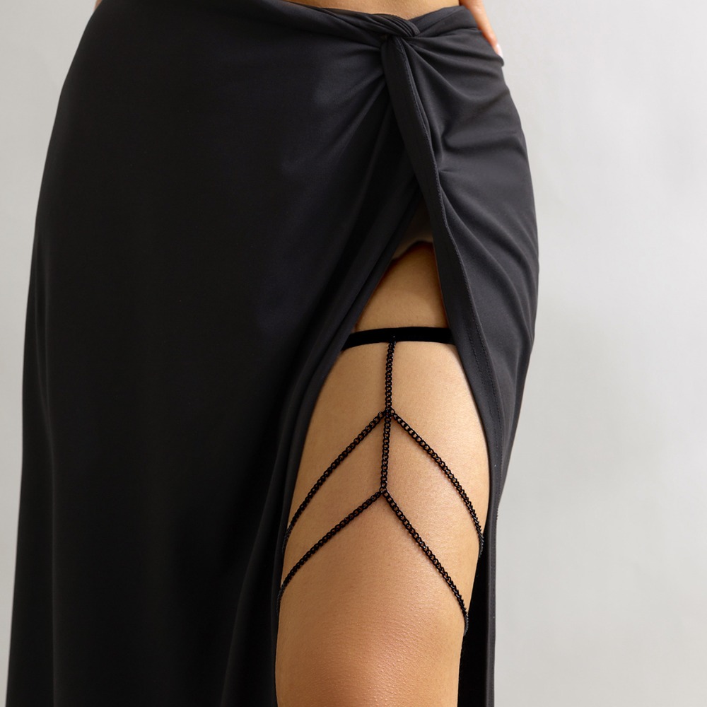 Kadın elastik bacak zinciri ra - Body Jewelry Leg Chain incelemesi ve fiyatı