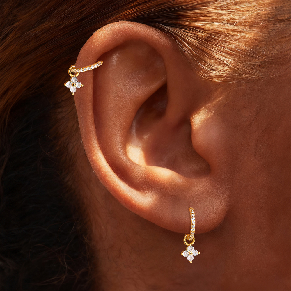 Aide 1 adet 925 gümüş halka kü - Body Jewelry Gold Plated incelemesi ve fiyatı