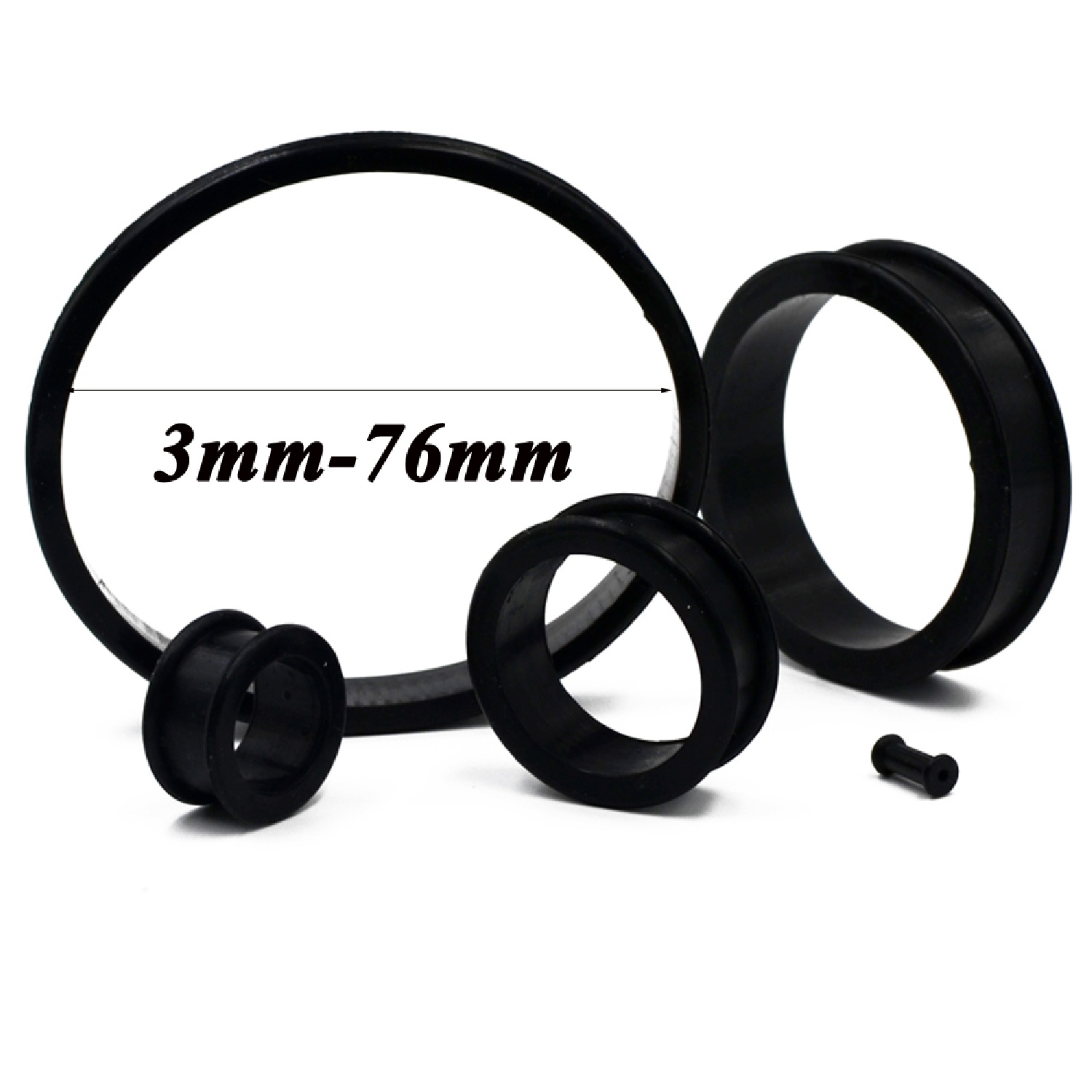 2 adet Süper Boyut Esnek Silik - Body Jewelry Ear Gauges incelemesi ve fiyatı