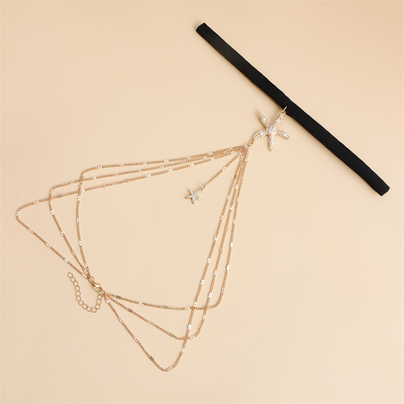 Boho elastik bant denizyıldızı - Body Jewelry Leg Chain incelemesi ve fiyatı