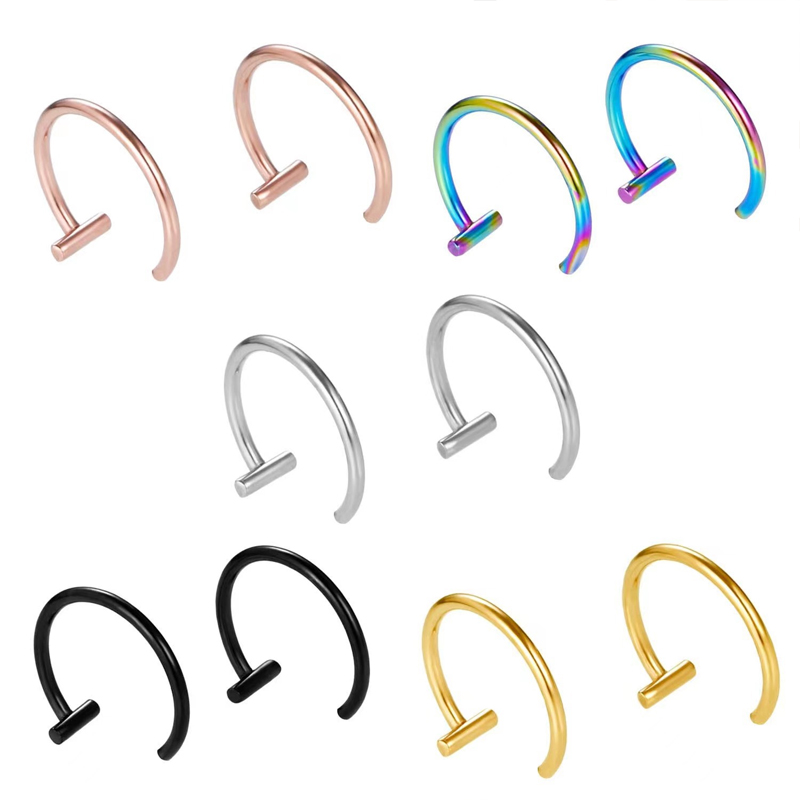 18G Cerrahi Çelik Dudak Halkas - Body Jewelry Cartilage Earrings incelemesi ve fiyatı