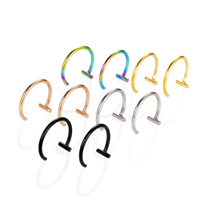 18G Cerrahi Çelik Dudak Halkas - Body Jewelry Cartilage Earrings incelemesi ve fiyatı