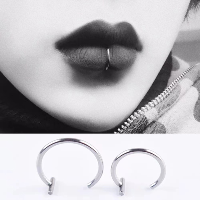 18G Cerrahi Çelik Dudak Halkas - Body Jewelry Cartilage Earrings incelemesi ve fiyatı