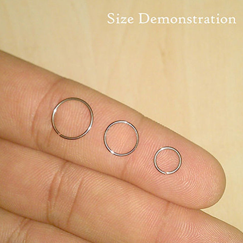 925 gümüş burun halkası dudak  - Body Jewelry Cartilage Earrings incelemesi ve fiyatı
