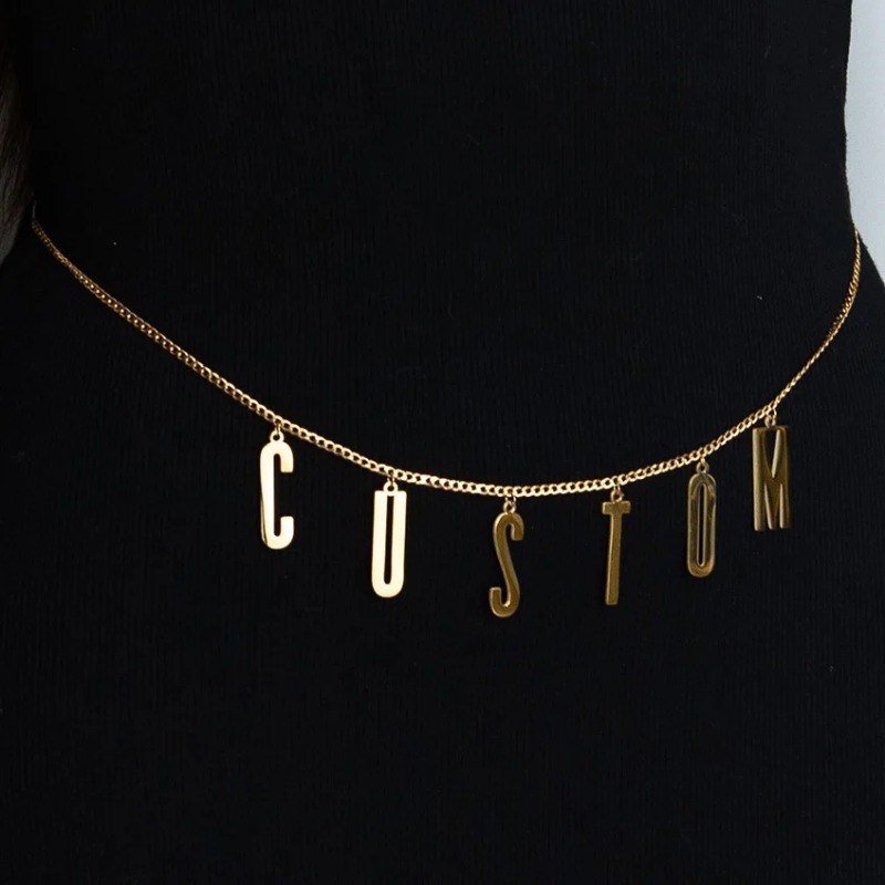 Kişiselleştirilmiş Özel Ad Bel - Body Jewelry Names incelemesi ve fiyatı